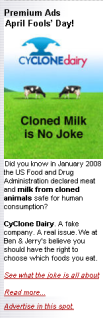 Ben & Jerry's Cyclone Dairy