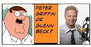 Peter Griffin or Glenn Beck?