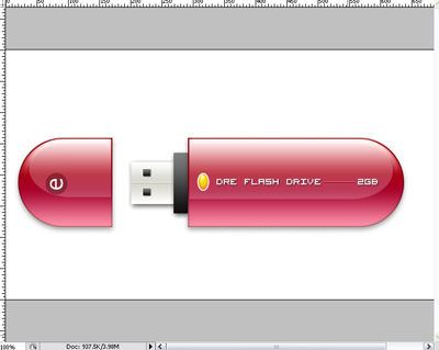 USB Flash Drive Illustration web desain grafis