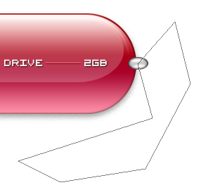 USB Flash Drive Illustration web desain grafis