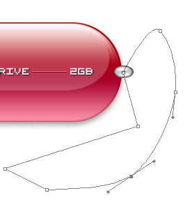 USB Flash Drive Illustration web desain grafis