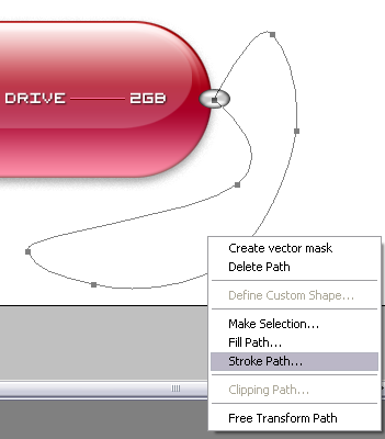 USB Flash Drive Illustration web desain grafis