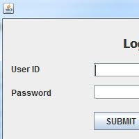 Simple Swing Login Form And getText()