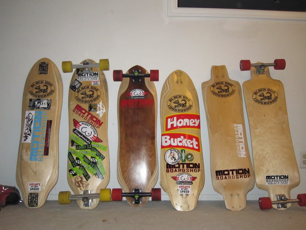 black dog longboards