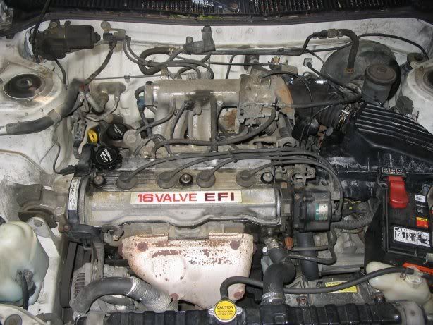 toyota corolla engine compartment #6