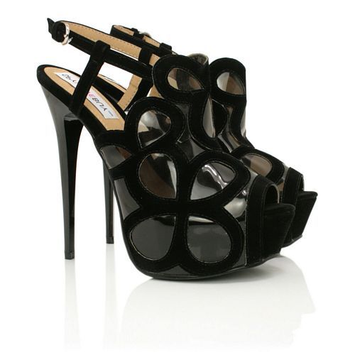 perspex slingback