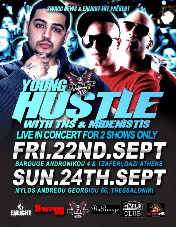young hustle greece tour flyer