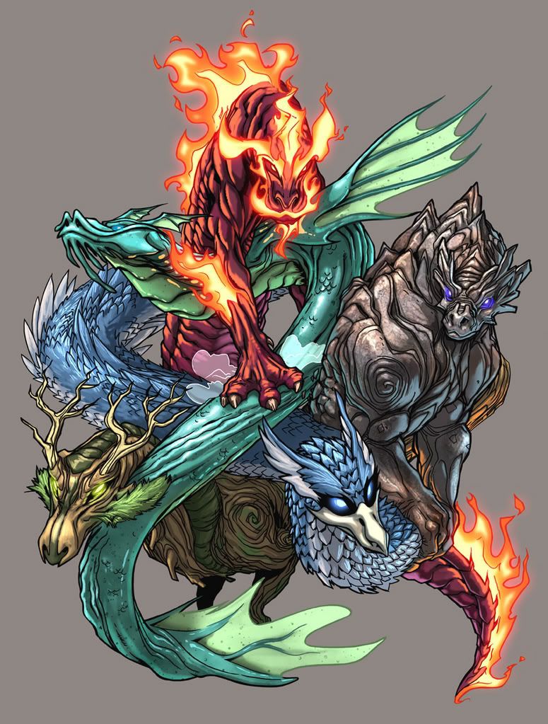 Elemental Dragons