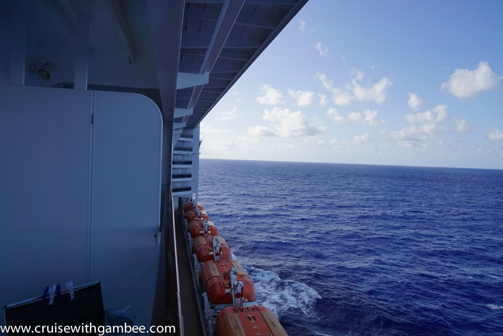 MSC Divina balcony