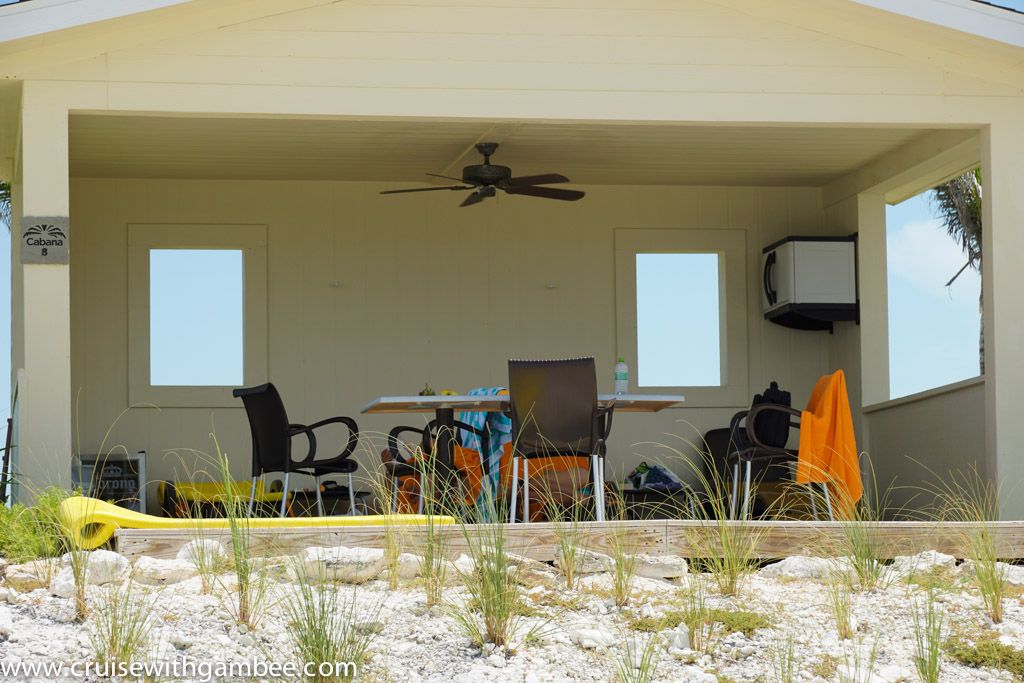 Great Stirrup Cay cabanas