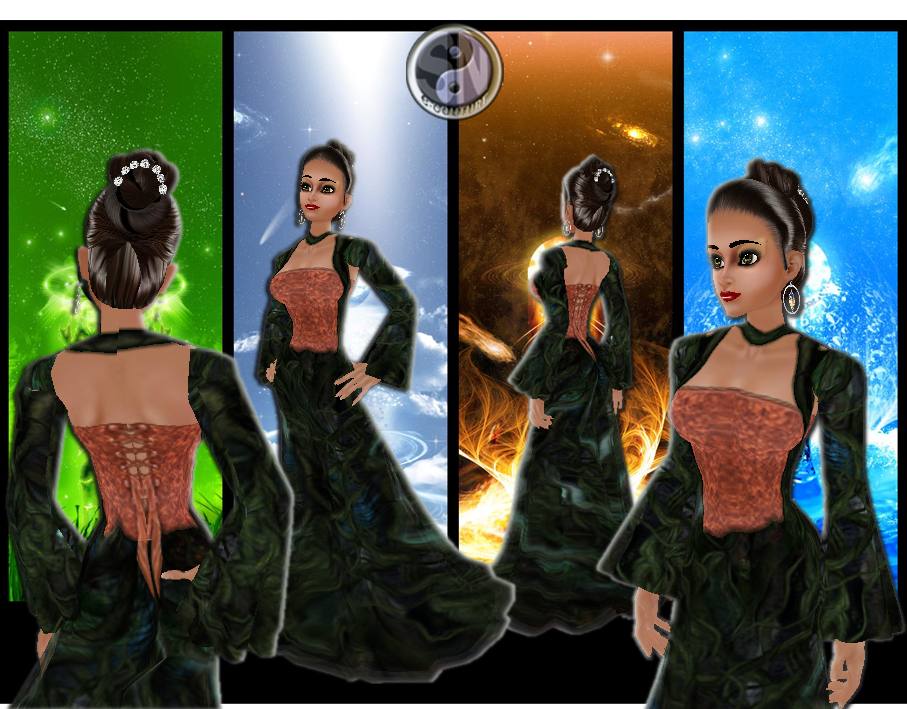 SN 2012 Earth Gown - 4 Elements Collection
