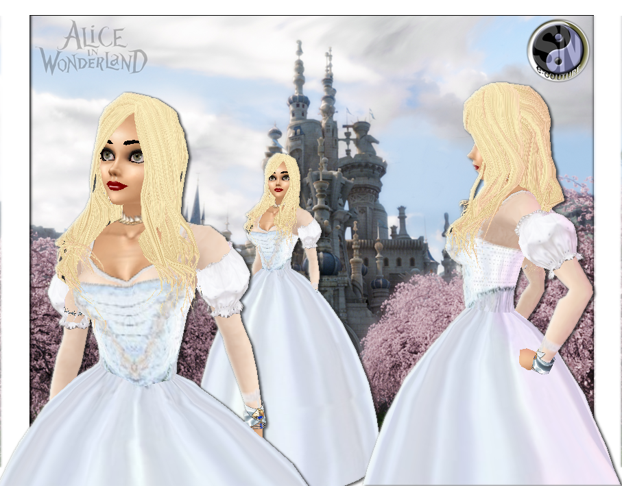 SN AiW WhiteQueen Gown