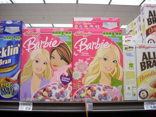 barbie cereal