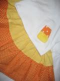 Candy Corn Fever! Embellished top and skirt
