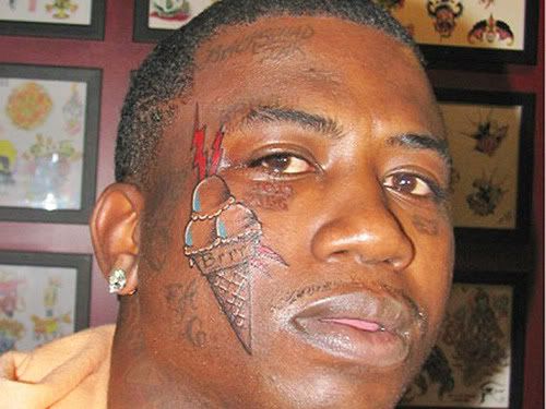 Gucci New Tattoo On Face. gucci mane new tattoo. A new Gucci Mane mixtape.