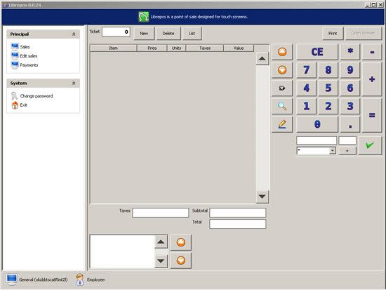 Lineage: originally known as Tina POS, changed to Libre POS, got acquired by Openbravo and henceforth will be known as Openbravo POS :-)