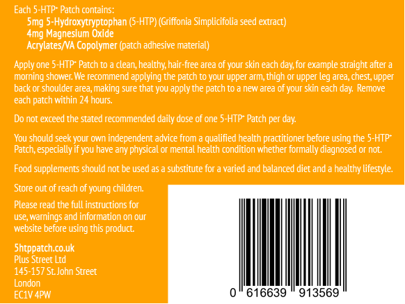 5-htp patch ingredients
