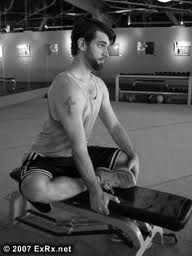seated gluteal exercise