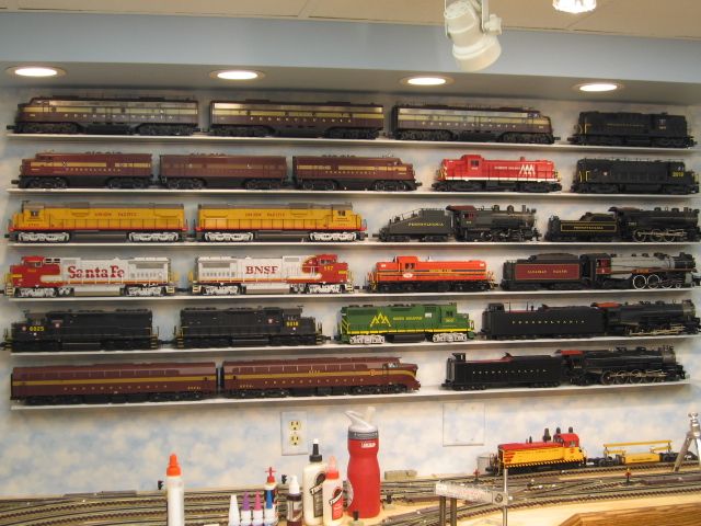 Model Railroad Display Storage Cases For Model Trains | Rachael 
