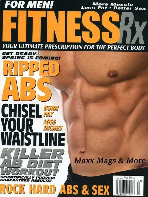 Fitness Rx Magazine T J Hoban Muscle Fitness Ebay