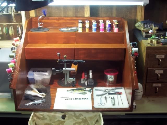 TCF fly tying bench