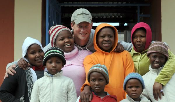 Prince Harry in Africa, July 2008 Pictures, Images and Photos