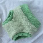 Wool Interlock Soaker-- Sage/Green Small
