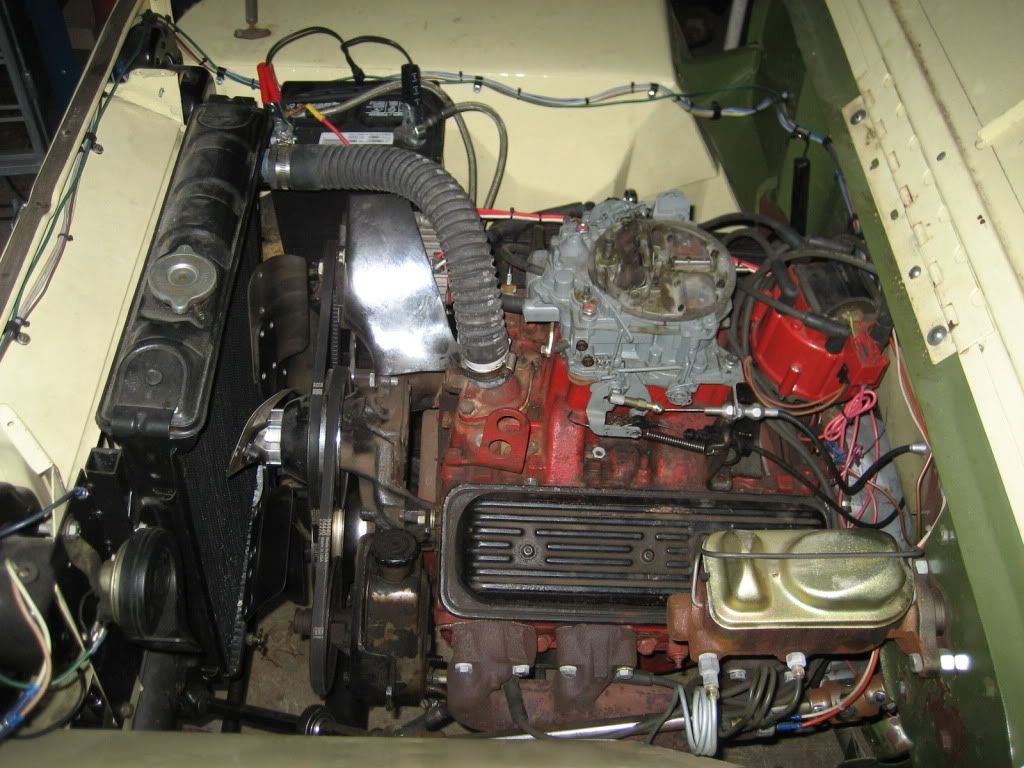Willys jeep engine conversion #5