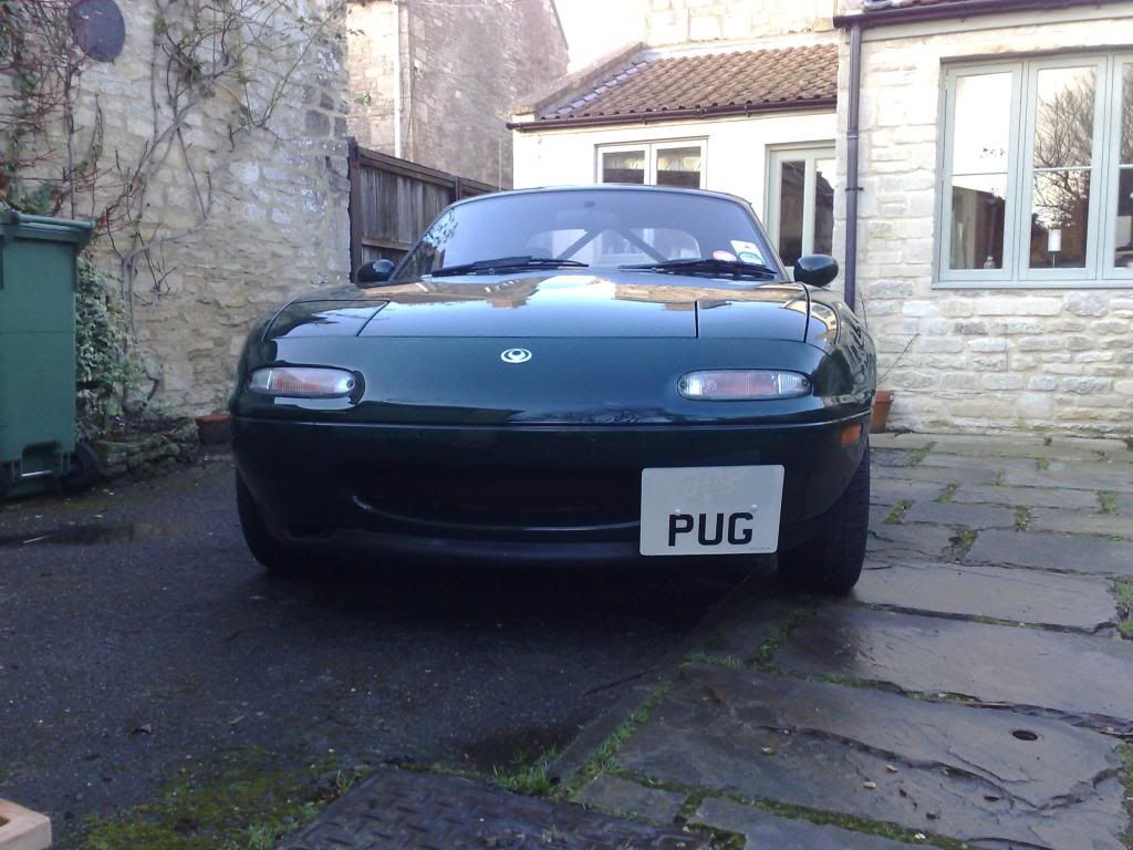 mx5 side number plate mount