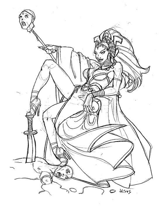 evil queen coloring pages - photo #21