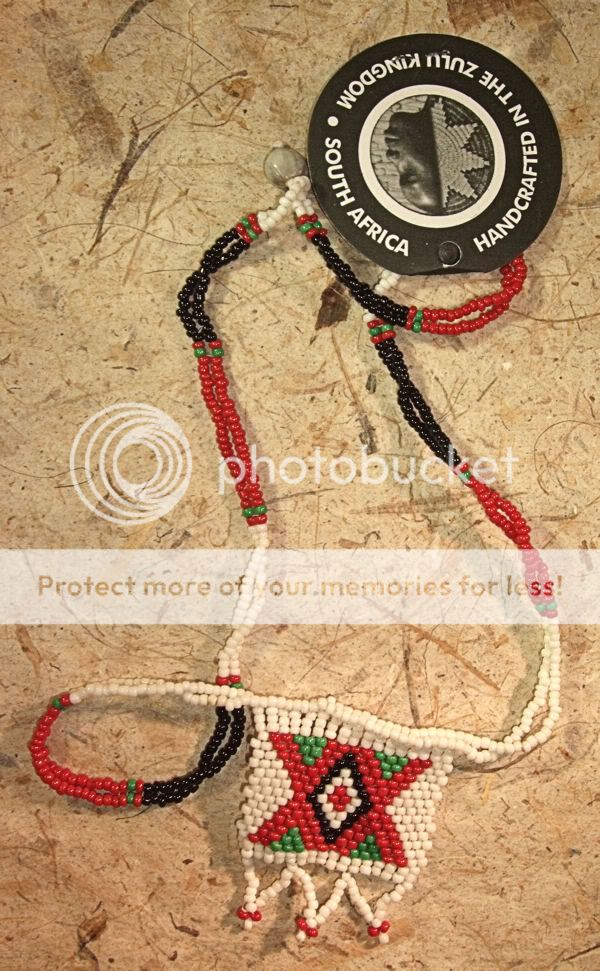 African Zulu Love Letter necklace loveletter jnzl39  