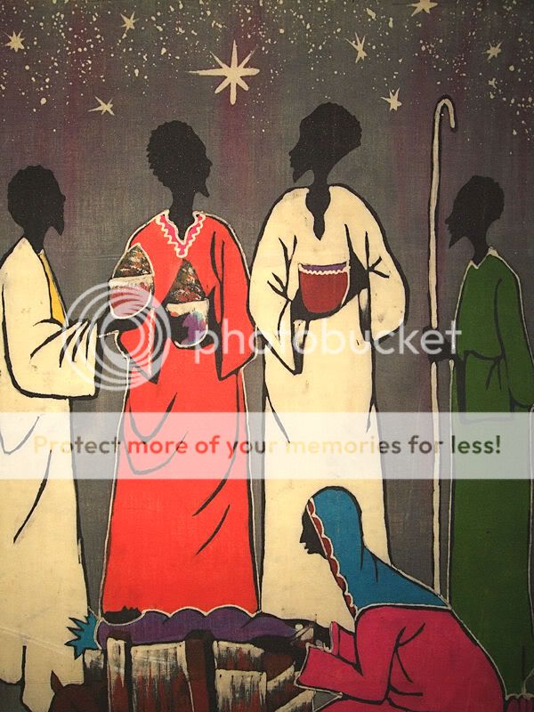 African Batik Nativity new Jesus Mary Magi Wisemen bn81  