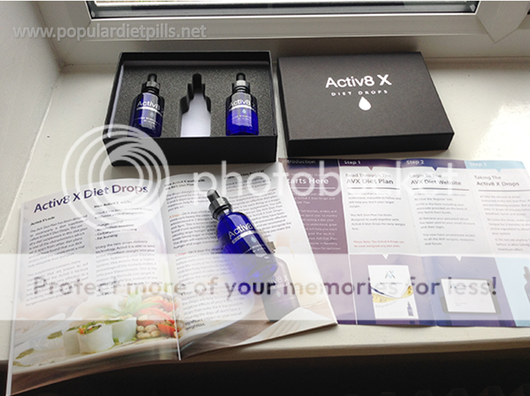 activ8 x diet drops sample product