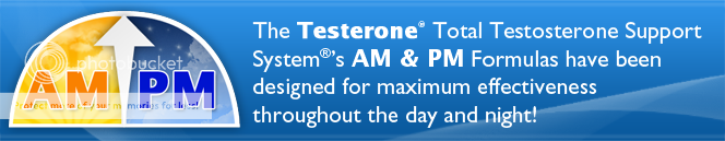 testerone total testosterone support system am pm banner