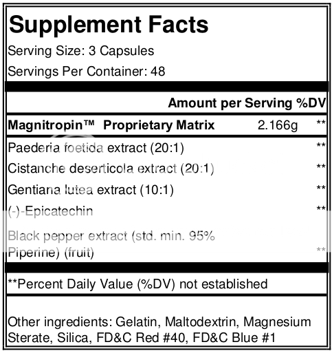 myokem magnitropin ingredients