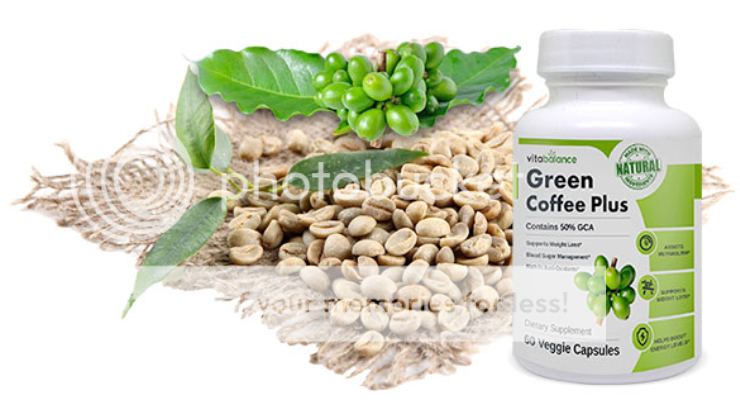 green coffee bean plus supplement