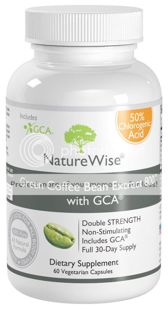 NatureWise Green Coffee Bean Extract 800 with GCA
