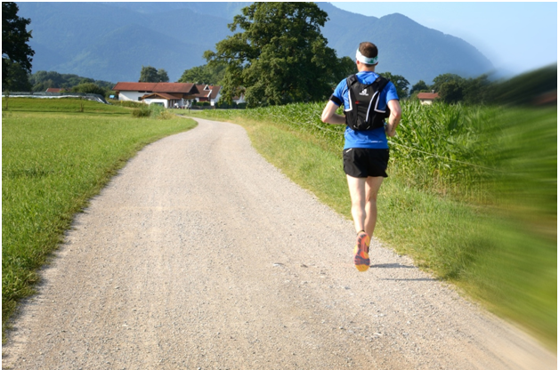 man running