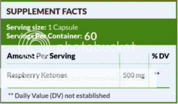 pure raspberry ketone ingredients