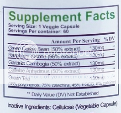 Super Natural High Potency Hunger Control ingredients
