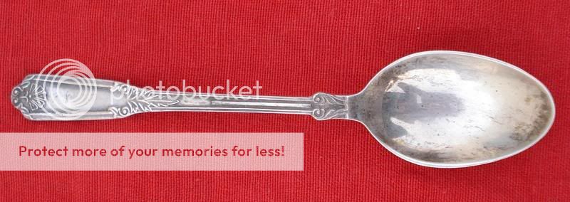 VINTAGE ANTIQUE COLLECTIBLE STERLING OLD SILVER SPOON  