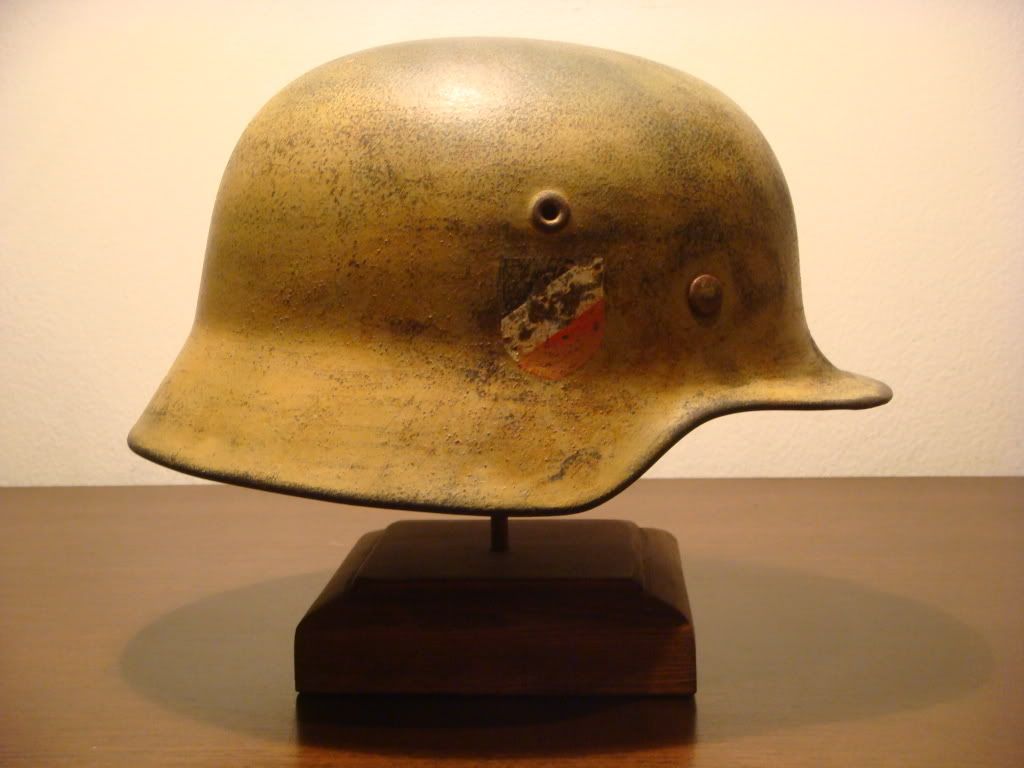 Need some help with a WW2 German double-decal DAK helmet - PickelHaubes.com